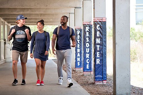 SDCCD's tweet image. The SDCCD is honoring its veterans and active-duty service members by opening new veterans centers and holding workshops, barbecues, and more in celebration of #VeteransDay throughout November. bit.ly/326gxq8