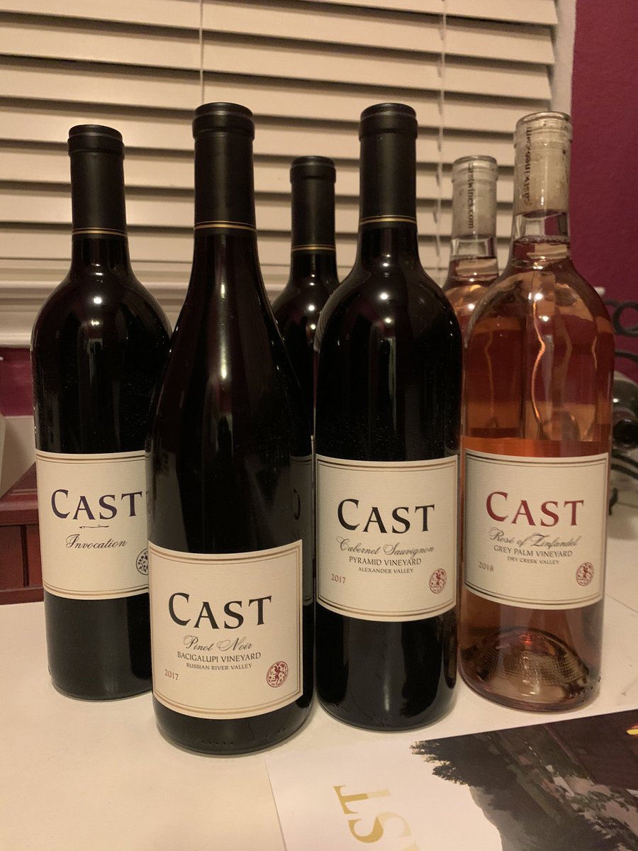 rfoxworth's tweet photo. Texas weather finally cooled off enough for the first shipment of @castwines to arrive! #wine #cabernet #pinot #rose https://t.co/Olu5bUzFlG