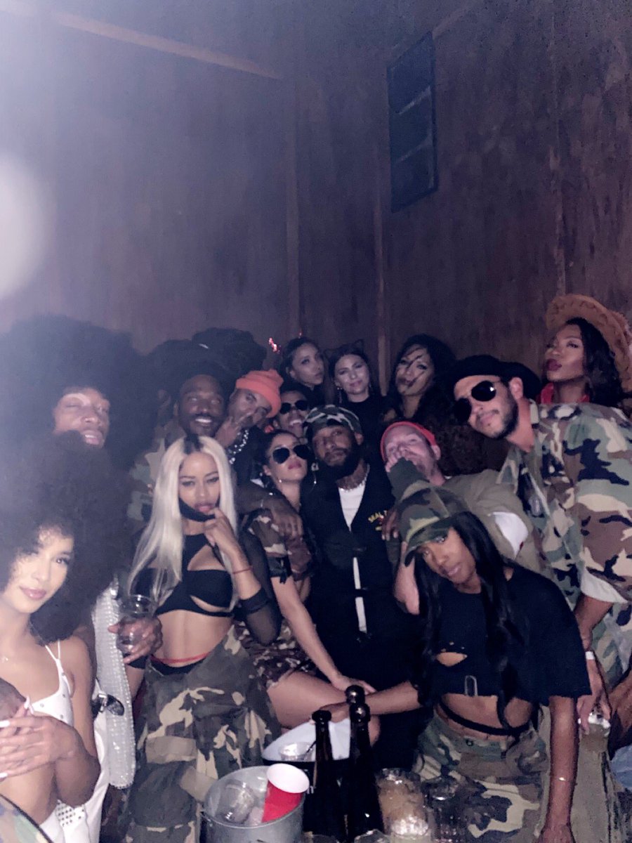 iamangelgold's tweet photo. We had fun! 
#lastNight #halloween2019 #Halloween19 #army #camo https://t.co/7zUaqMexjL