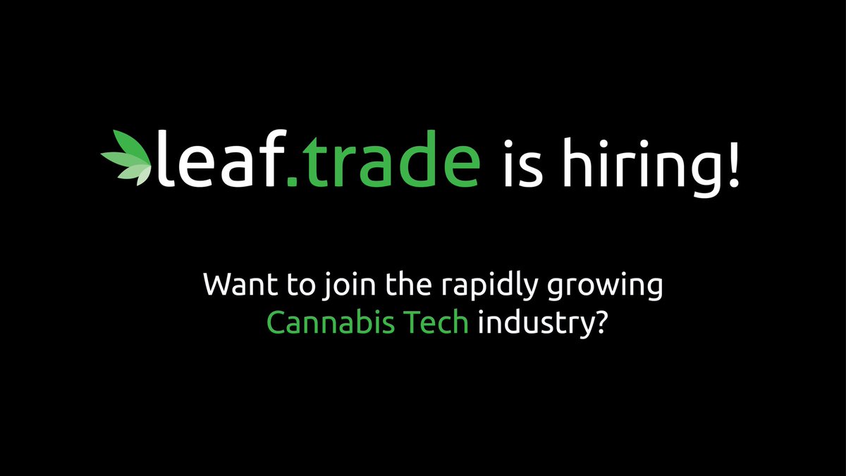 Krystin1111's tweet image. @leaf_trade is hiring in Chicago! Check out our careers page or DM me. #seniordataengineer #softwareengineer #integrationsengineer #uiuxengineer #frontendengineer #cannabisindustry #cannatech