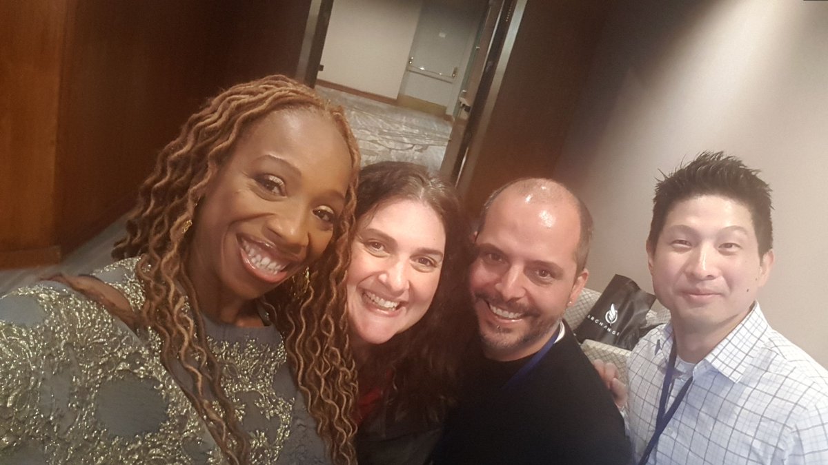 lisa Nichols, Gaby Mammone, john Ribeiro and Albert chang
