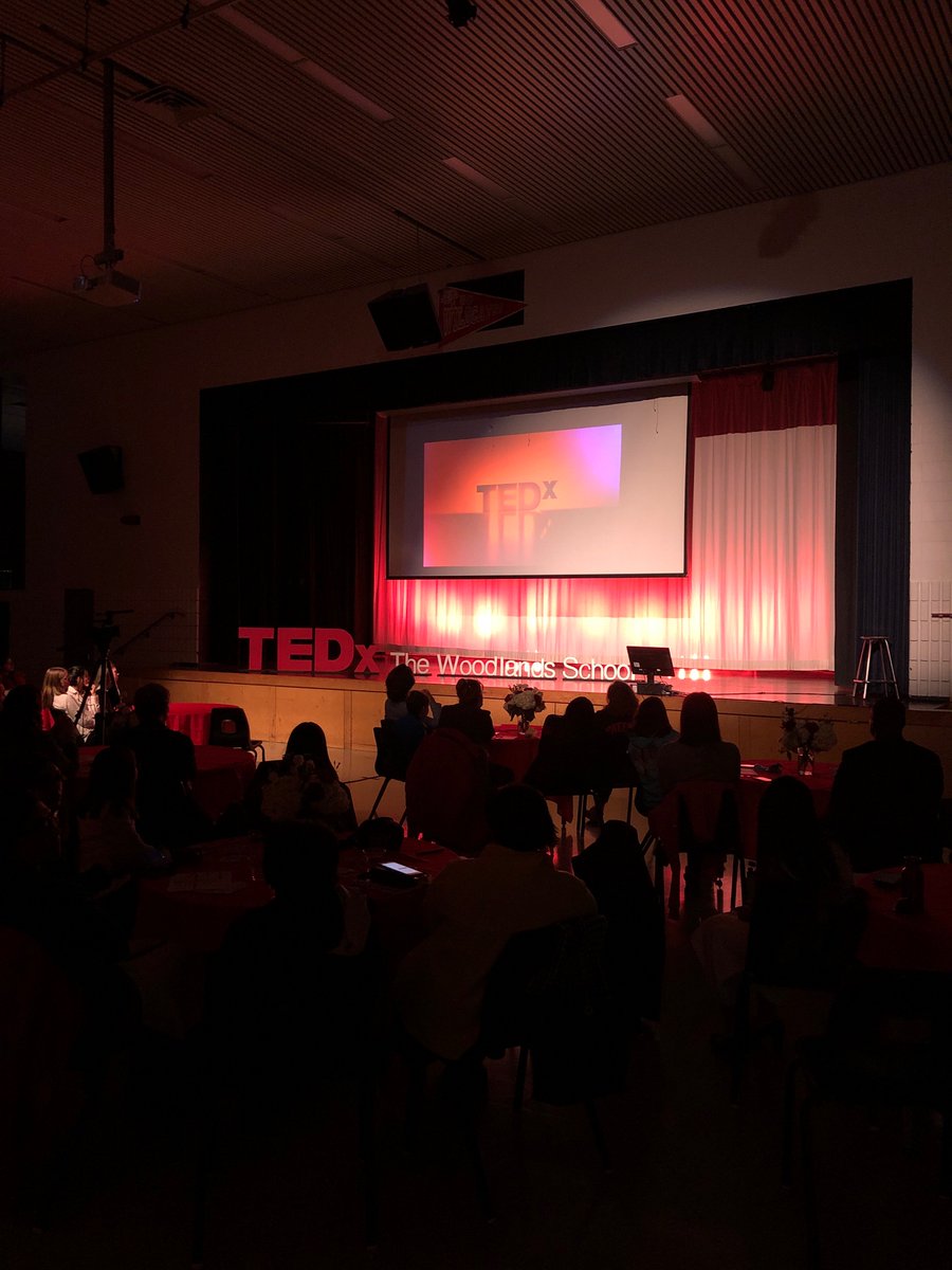 It’s happening! <a href="/TEDxWoods/">TEDx The Woodlands School</a> #tedxtws