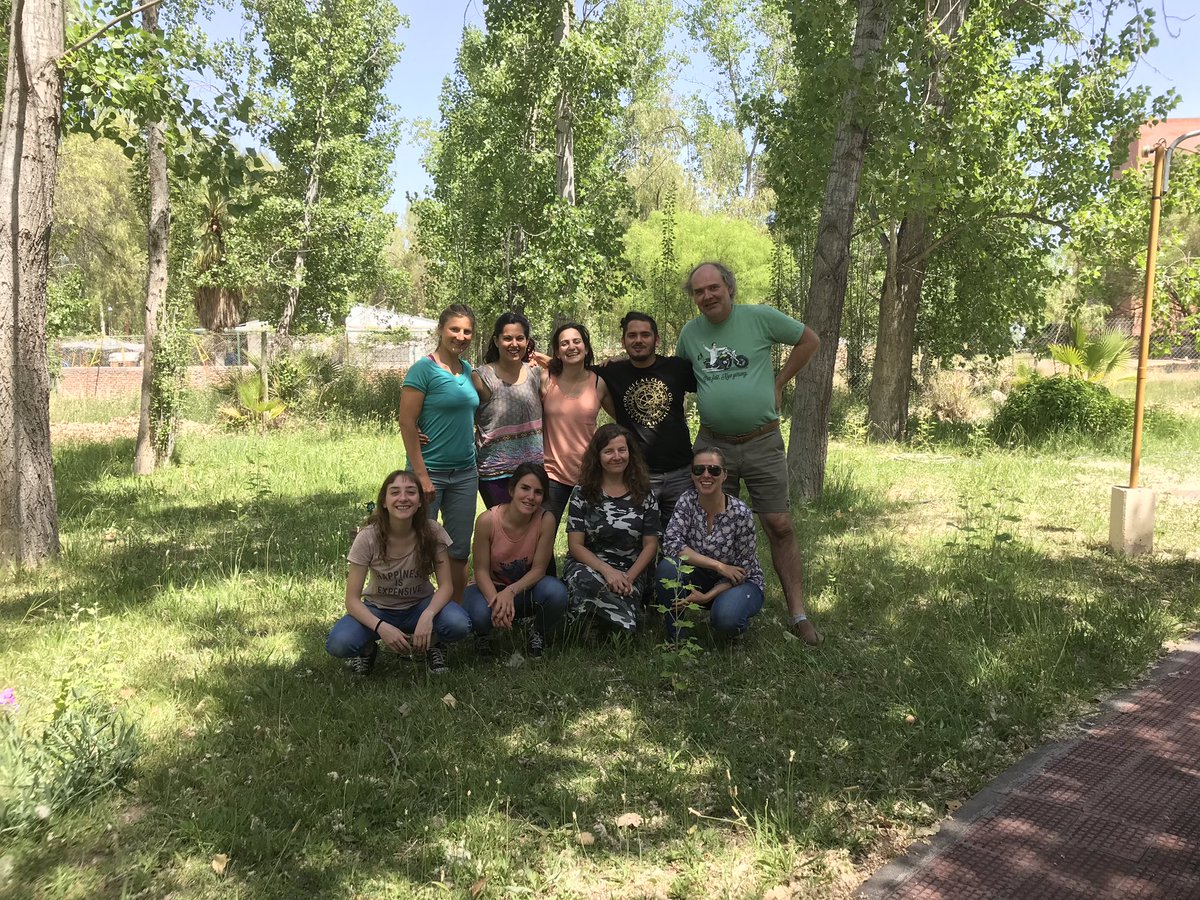 DrylandAlgae's tweet photo. #Biocostras Day 5 report: The culmination of the course ended w two wonderful presentations showing our course data collected by the students groups this week. Everybody learned a ton. Aaaaaand of course delicious Asado as a reward for all the hard work. #scienceisfun #NMSUaces https://t.co/eVbLK1Yu8I