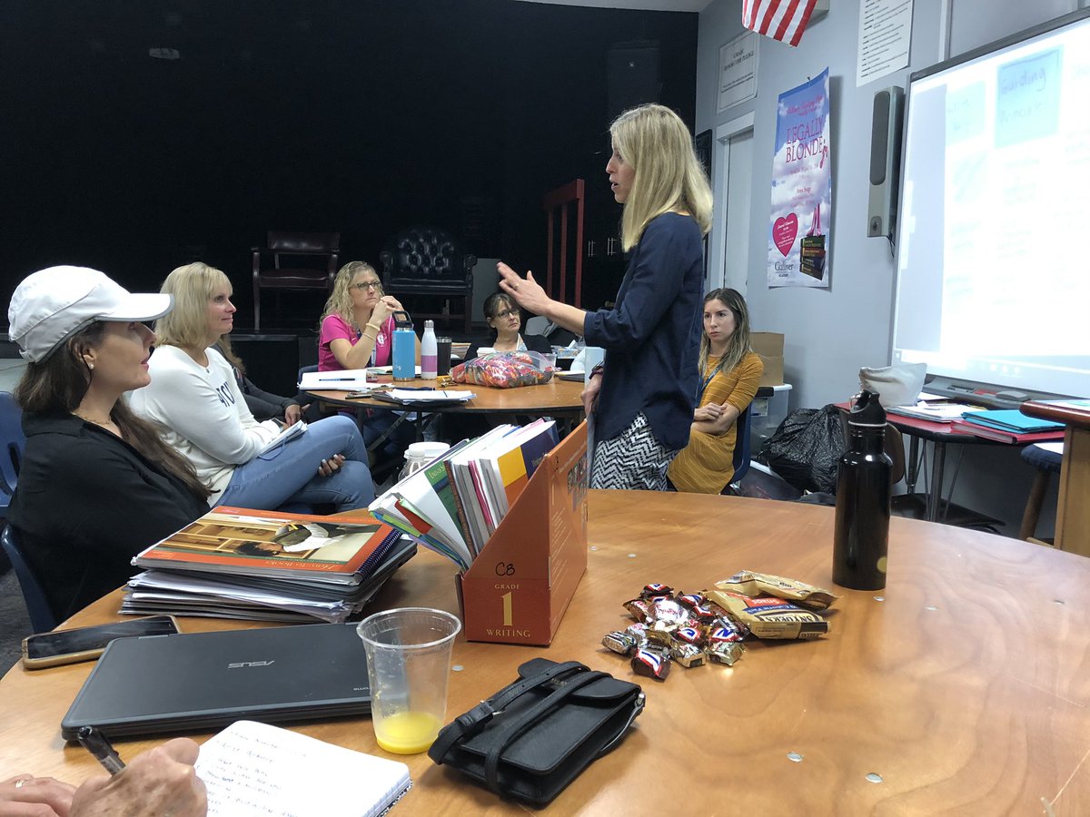 Great day of learning with <a href="/KathCetrulo/">Katherine Cetrulo</a> #gslearning #TCRWP