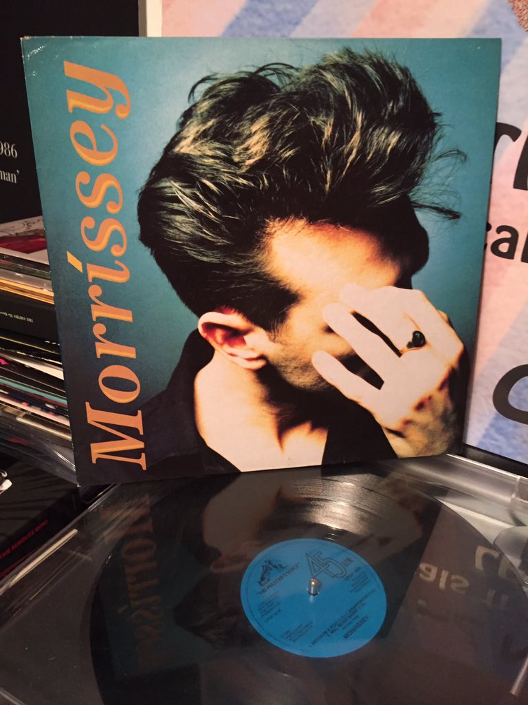 Late night spin.  Majestic single.  #morrissey #thesmiths #everydayislikesunday