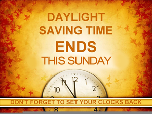Have a great weekend &amp; remember to set your clocks back one hour on Sunday. #VUSD