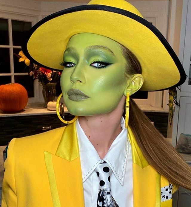 Gigi Hadid looks hotter as the Mask then i will ever look in my life. Kind of rude if you think about it