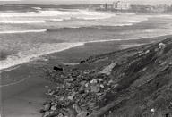 suthlib's tweet image. Random Shire image! North Cronulla Beach after damage, 27 May, 1974 -- picture (1974): trove.nla.gov.au/work/184806256