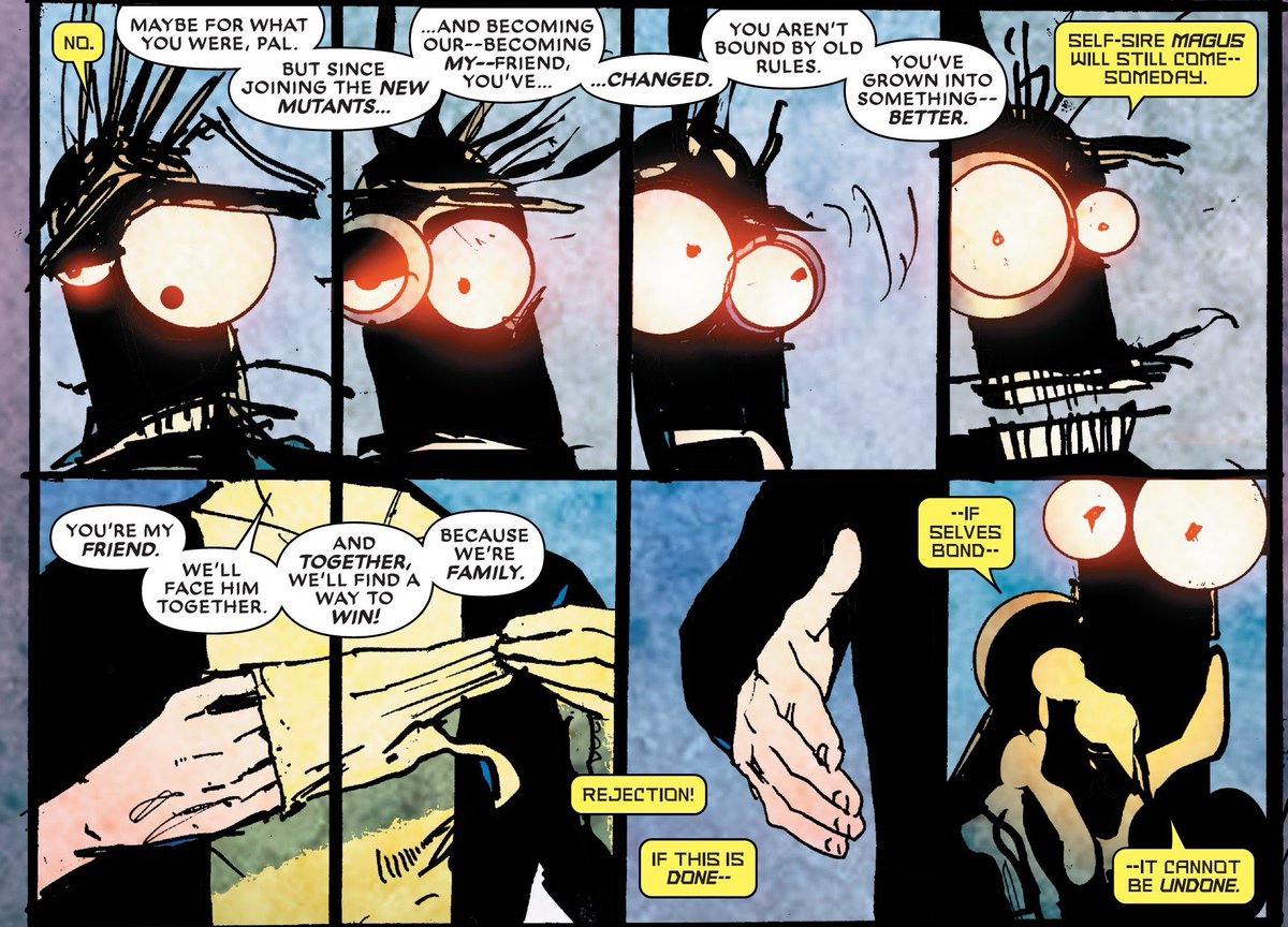 MakeMyComicRare's tweet image. NEW MUTANTS WAR CHILDREN #1 (2019) Words by #ChrisClaremont  Pictures by #BillSienkiewicz #OldRules