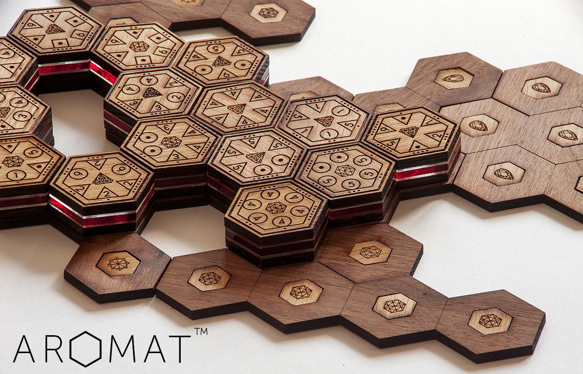 Beautiful images in #boardgames 87/100
#Aromat by <a href="/PatternsGames/">Patterns Games</a> Artist: Ramón Kailani
 Designer: Ramón Kailani #cardart #beautiful #design #bgg #boardgames #tabletop