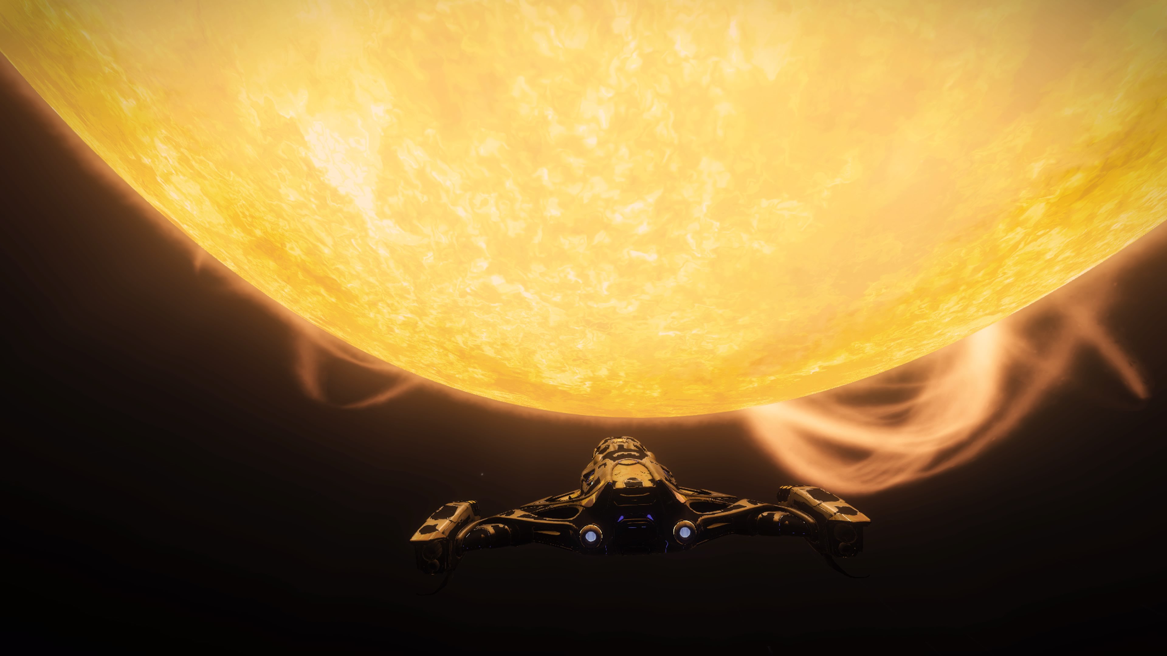 Basking at Amundsen's Star