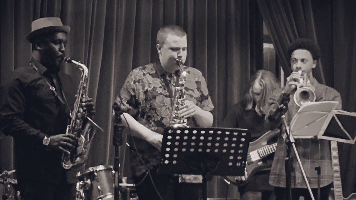 We had the best night tonight playing with the mind blowing <a href="/tonykofi/">Tony Kofi</a> at <a href="/SilvershineJazz/">SilvershineJazzClub</a>