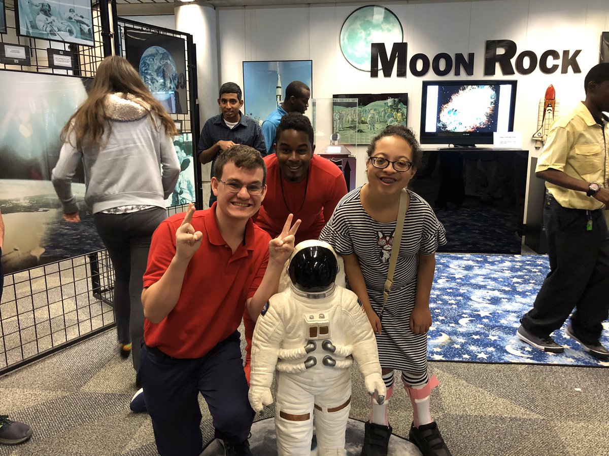 DanMarinoFdtn's tweet photo. #FBF to when our Marino Campus students visited Broward Library’s Moon Exhibit. 🌔 Swipe through for the highlights. 
#Library #FieldTrip #StudentLife #MoonExhibit #Learning #Explorers #Broward #FortLauderdale https://t.co/IlynKXRAn4