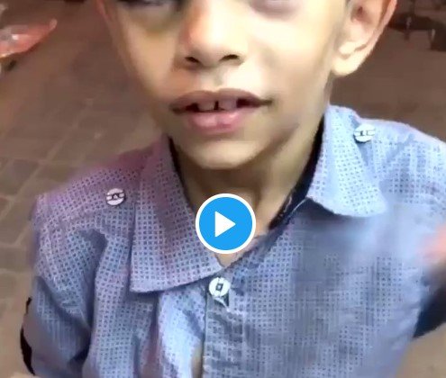 yoosif2017's tweet photo. حسبي الله ونعم الوكيل فيك طفل تضربه عشان ما جاب لك فلوس انت ليششش اب مو عشان تأمن له حياته 

الفيديوُ كآملً هنآ  👈 :  @SaudiiNews2

#طفًل_سوُري_معَنف https://t.co/2qB7xvbc5m