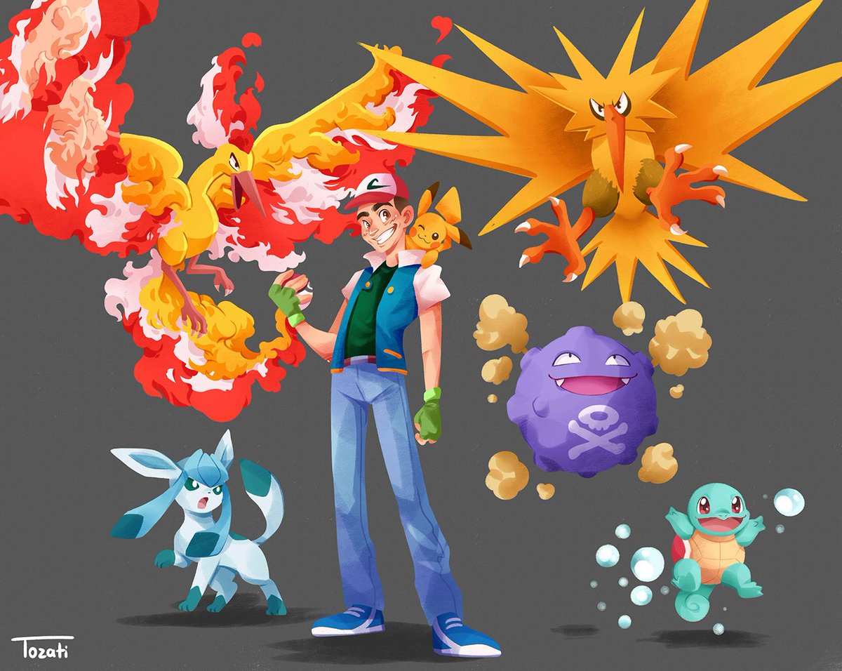 Which team are you picking from this Pokemon-inspired series by. pic.twitte...