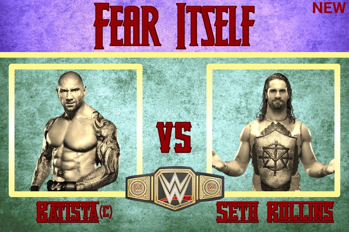 The main event for #NEWFearItself will see <a href="/PitOfDanger/">𝐏𝐨𝐰𝐞𝐫𝐡𝐨𝐮𝐬𝐞.</a> defend the N.E.W. Championship against <a href="/ImperiousRobust/">Visionary Of Monday Night's || NOT @WWERollins</a>. Seth has slain beasts and kings... but can he slay the animal?