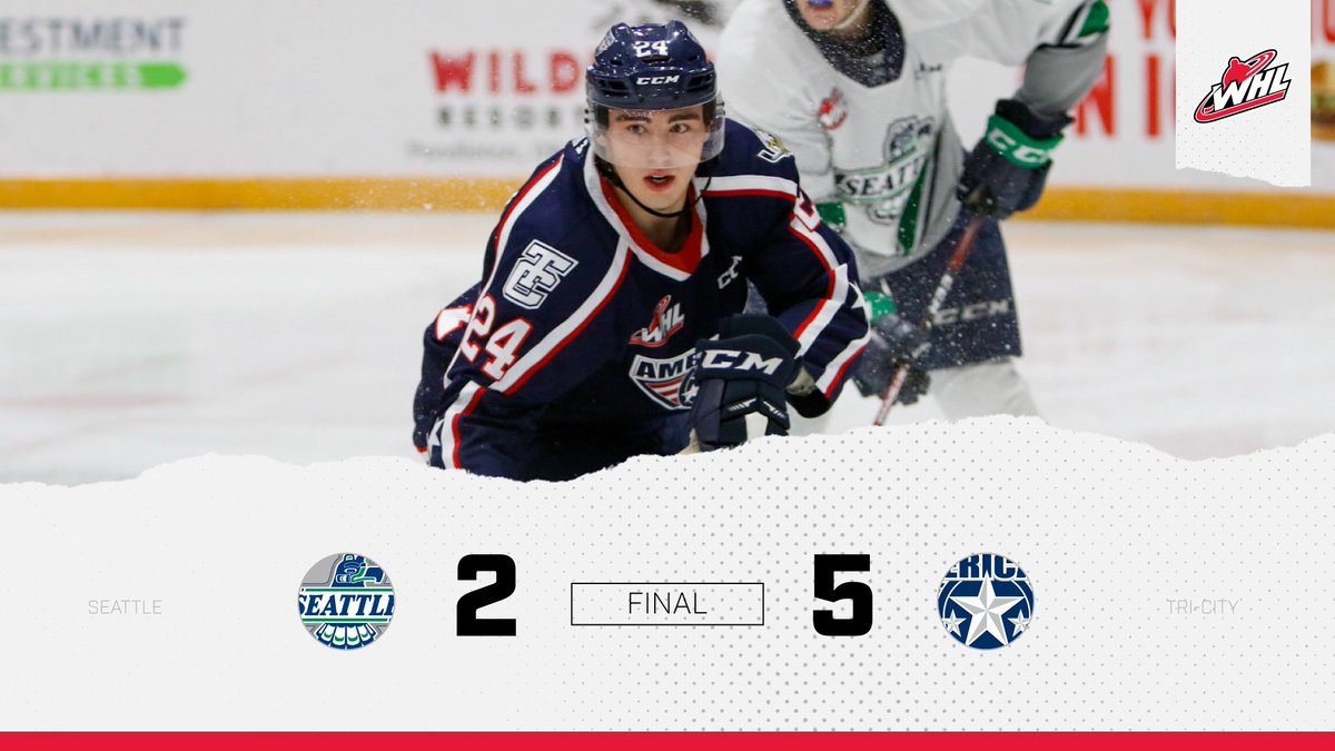TheWHL's tweet photo. FINAL: @SeattleTbirds (2) at @TCAmericans (5)
STATS π | https://t.co/mFyqzGlJRu
#TCvsSEA https://t.co/7SzDq2EWTj