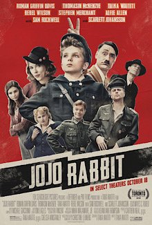 Jo Jo Rabbit is an amazing, wonderful, sad, sweet, hilarious movie. Writer, director, actor Taika Waititi has blown my mind. That is all.