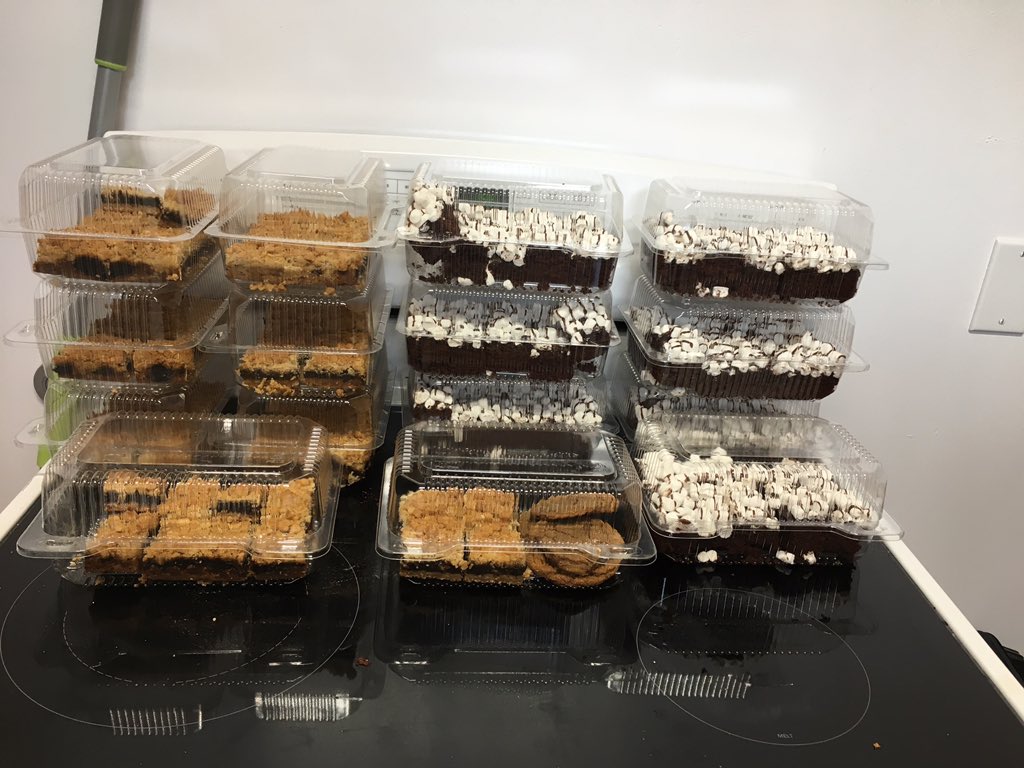 HareBayAdenture's tweet photo. Already for the craft fair in Hare Bay! Lots of treat , cookies, bread and cinnamon buns! Plus some of my crafts :) #craftfair #bakedgoods #crafts #newfoundland #harebay #bakingallday #inthekitchen https://t.co/a0mT41w06V