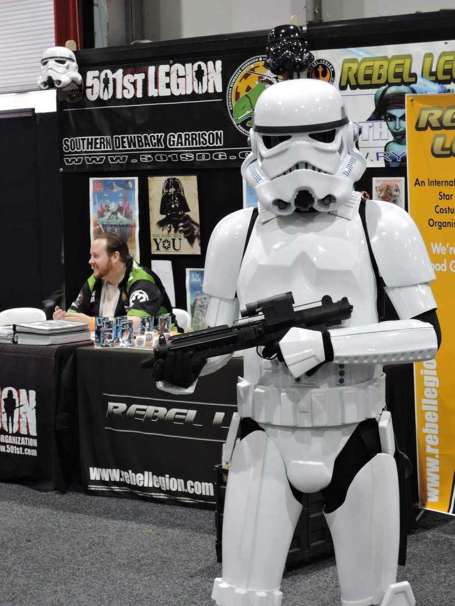 The Imperial Forces of the Southern Dewback Garrison are in attendance at #Supanova2019 come along, say hi, grab a photo and help us raise money for #Variety!