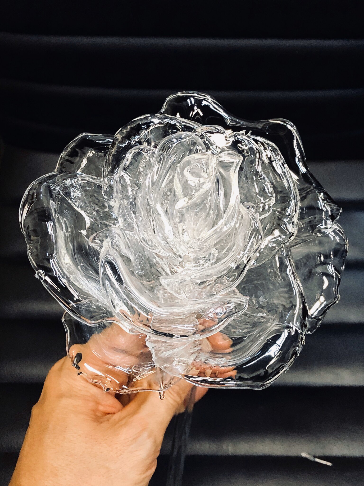 ガラス細工薔薇いろんな色No.13 〜17