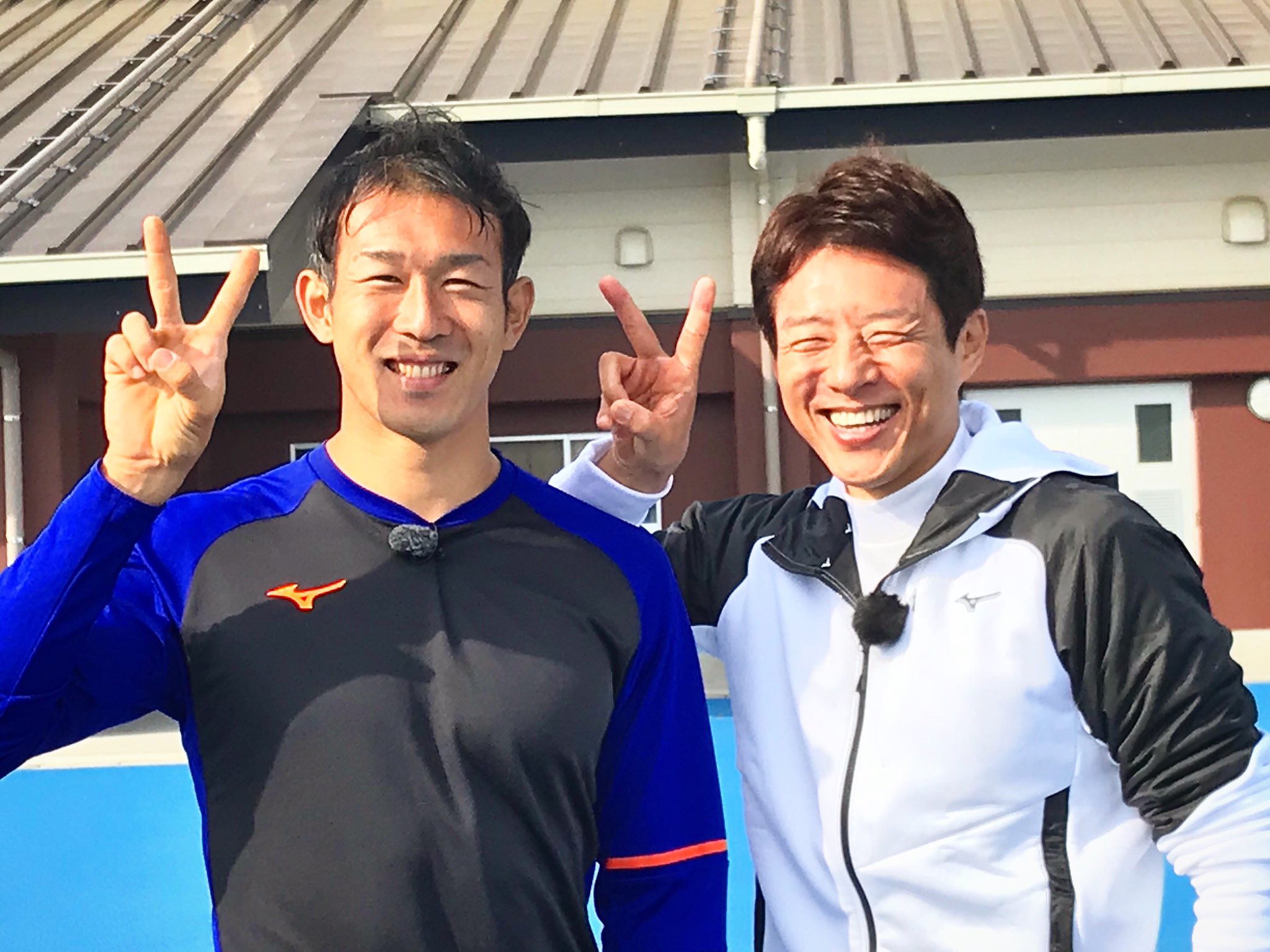 تويتر 右代啓祐 على تويتر 19 11 1 ジャパンアスリートトレーニングセンター大隈で松岡修造さんとロケをしてきました 熱い熱いエネルギーをチャージしていただきました 放映日等の詳細は後日お知らせします 松岡修造 右代啓祐 T Co Hznkut9z0i