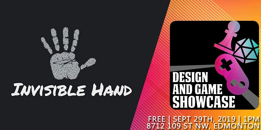 Design_And_Game's tweet photo. #DaGS2019 - Thank you to our Featured Devs! Invisible Hand (@InvisibleHandG1) from @churchmf! A #Alberta Game at Alberta @CultureDays 2019! Thank You to: @Beercade_YEG, @DirectPlayExpo, and @themetrocinema! Info: https://t.co/kIHpasJ8Dx
.
.
.
#DirectPlay #GameDev #YEG #YCC #YQL https://t.co/GETbVqXeDI