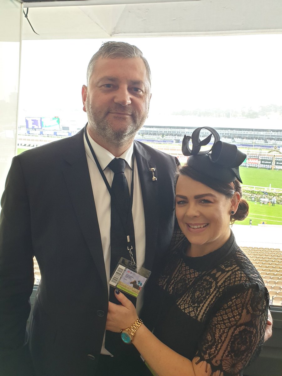 At #DerbyDay #Flemington with this yummy mummy today.