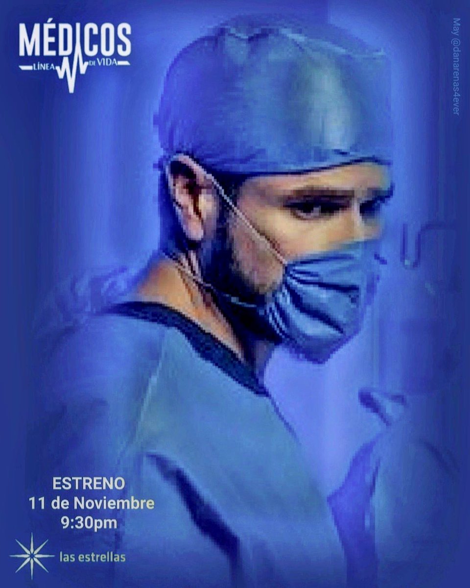 Me encanta recibir Noviembre de AZUL👨🏻‍⚕️
10 dias y contando 
<a href="/MedicosOf/">Médicos, línea de vida</a> 11⚡️11
Por <a href="/Canal_Estrellas/">Las Estrellas</a> 
.
.

Gracias @DanArenas4ever 📸