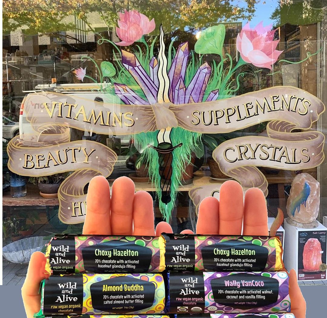 Hiya NY! You can now buy our chocolates at High Vibe 138 E 3rd St. The store looks amazing... new bucket list item 😍. <a href="/highvibenyc/">High Vibe</a> #rawfood #nyc #nycfoodie  #rawchocolate #vegannyc #cacao #glutenfreenyc #healthyliving