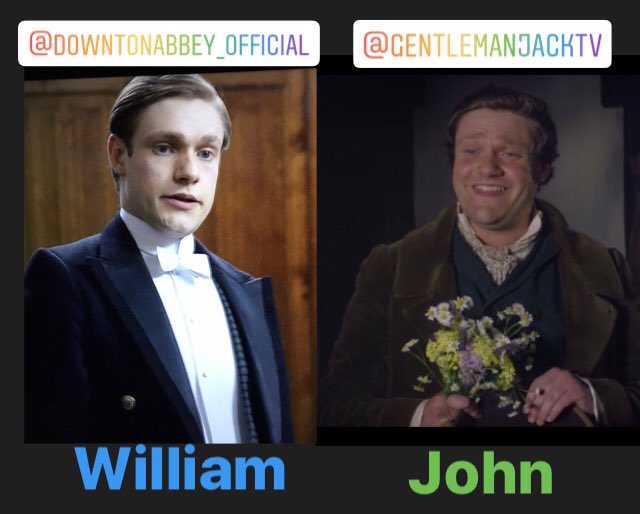 dpooh70's tweet photo. From Downton Abbey to Gentleman Jack… You never know where you’ll see these actors #ThomasHowes #GentlemanJack #DowntonAbbey https://t.co/IovpS4ELWG