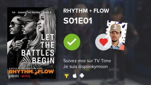 spookyxmoon's tweet image. I&apos;ve just watched episode S01E01 of Rhythm + Flow! #rhythmflow  #tvtime tvtime.com/r/1cBTJ