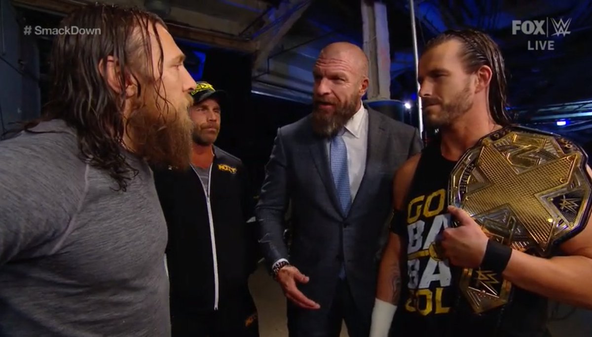 WrestlingINC.com on Twitter: "Holy #ProWresting Gods it's official: DANIEL BRYAN vs ADAM COLE for the #NXT Championship tonight on #SmackDown!!… "
