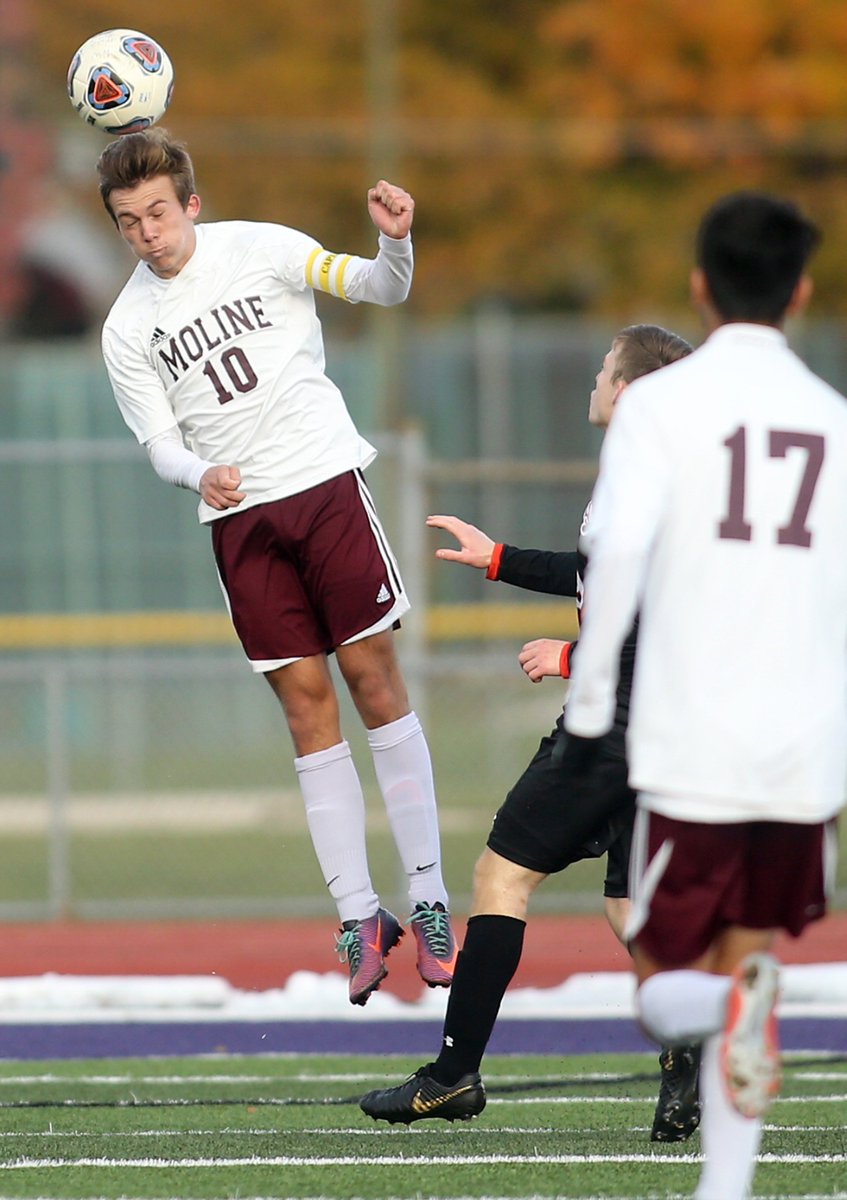 Check out slide show of Moline boys soccer loss to Edwardsville 3-2 at tinyurl.com/y34rr6c6 . <a href="/mattcoss78/">Matt Coss</a> <a href="/molinesoccer/">Moline Boys Soccer</a> <a href="/Sports_DA/">The Dispatch / Argus Sports</a> <a href="/Dispatch_Argus/">Dispatch/Argus</a> <a href="/QCVarsity/">QC Varsity</a> <a href="/qctimes/">Quad-City Times</a> <a href="/QCTsports/">QCT Sports</a>