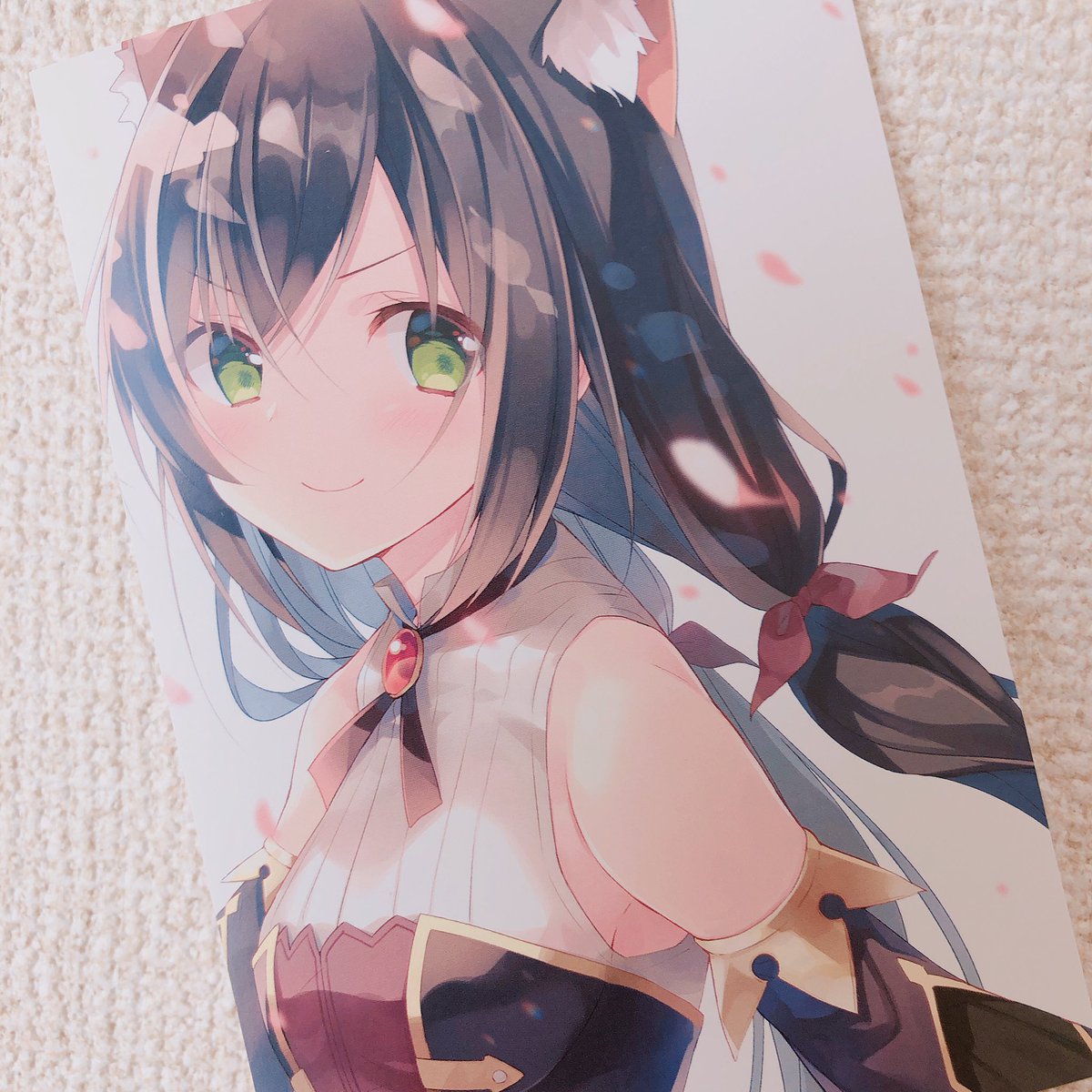 キャル(プリコネ) 「キャルちゃんのポストカード届いた? いい感じ! 」|あまみね🐱ｺﾐﾃｨｱD46aのイラスト