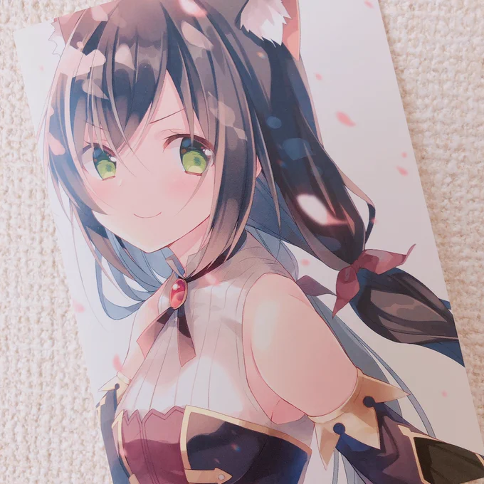キャルちゃんのポストカード届いた? いい感じ! 
