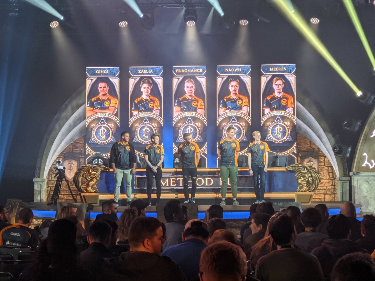 Method's tweet photo. #MethodEU are currently up 2-0 VS #MethodNA in the #MDI Grand Finals... Can they close it out on Motherlode or will #MethodNA bounce back with a reverse sweep? #Blizzcon2019
🔴LIVE: https://t.co/NpuL1s4Yht https://t.co/pqC9NOJeVU