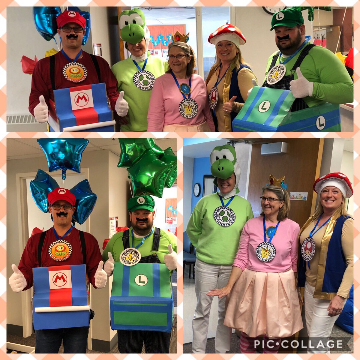 Winner of the Shirley Hills costume contest...best office staff ever!!! #MarioKart <a href="/ScottLhotka/">Scott Lhotka</a>