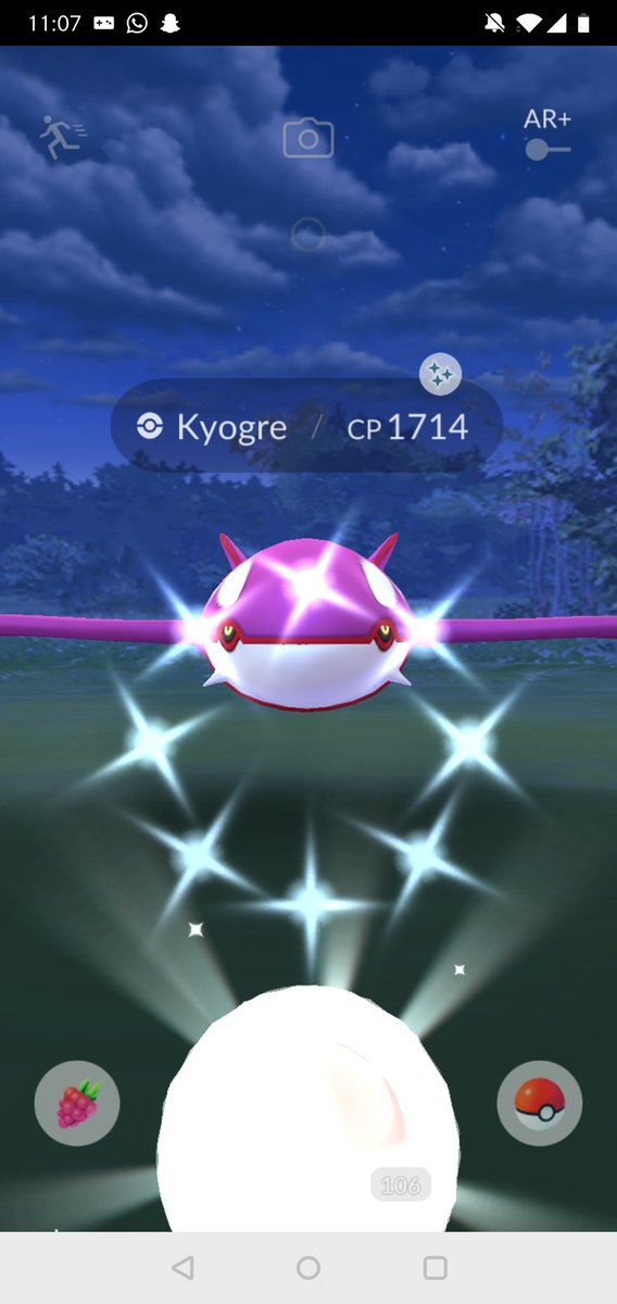ShadowcoldMFG's tweet photo. After 2 months of Eevee, this is a good start to the new research breakthrough boxes 😻😁
#PokemonGO #Pokemon #shiny #ShinyMon #pink https://t.co/ZvedKbN3fI
