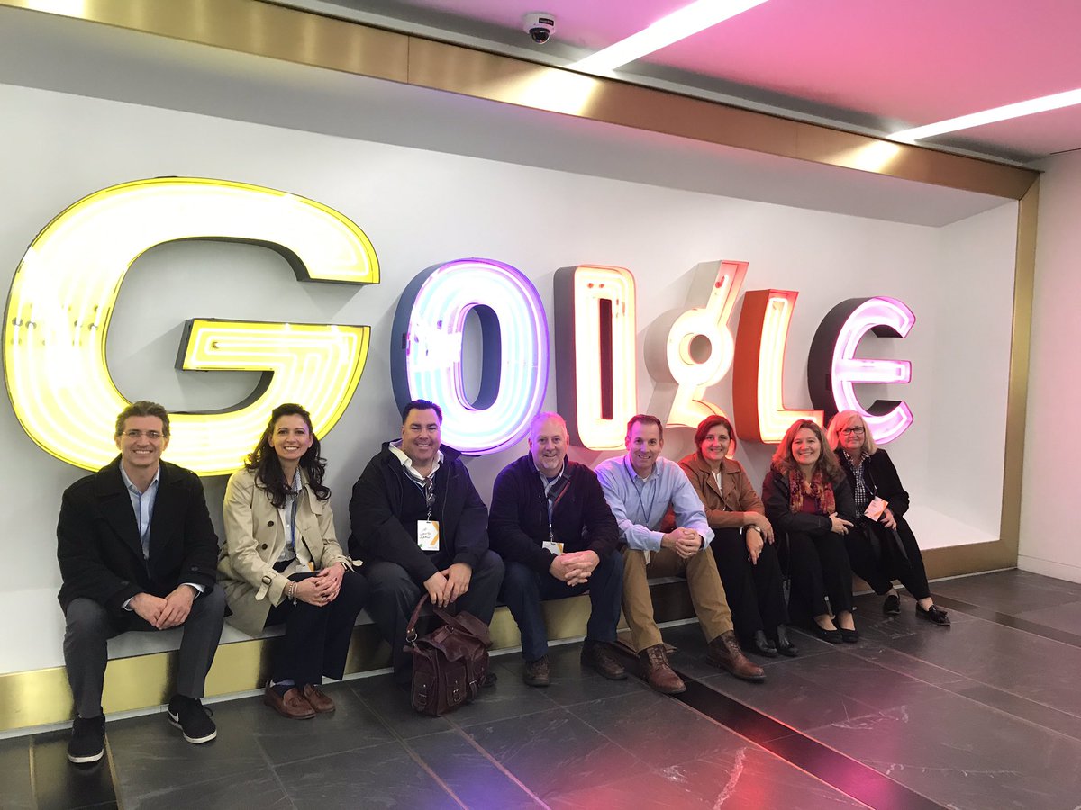 Millburn administrators had an engaging &amp; innovative professional development workshop on design thinking at Google.