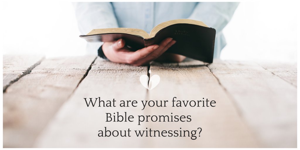 What are your favorite Bible promises about witnessing?

#truthinloveministry #biblepromises #bible #thegoodbook #gospelmessage #witnessing #howtowitness #christiantraining #biblestudy #bibleverses