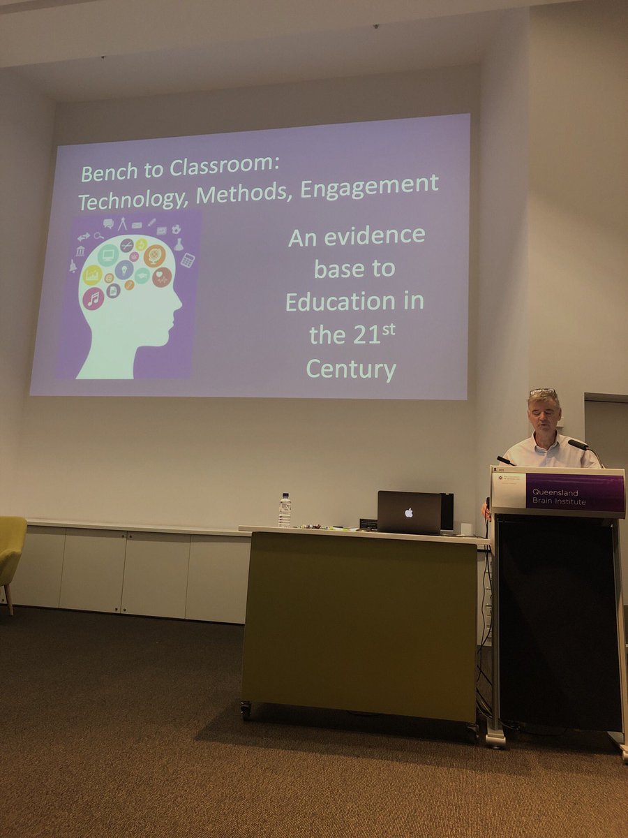 lukemandouit's tweet photo. @johnhattie keynote at the @SLRCAustralia research symposium connecting research to practice @EduScienceMGSE https://t.co/txuR9YWOEX