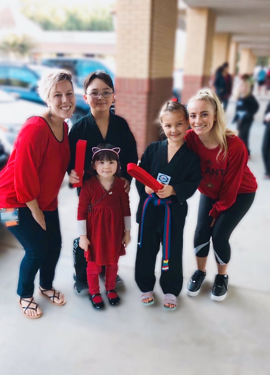 It was our first to time to have our children’s teachers come and support their Tae Kwon Do belt testing! So lucky to have amazing teachers in their lives! <a href="/ShakeragElem/">Shakerag Elementary</a>