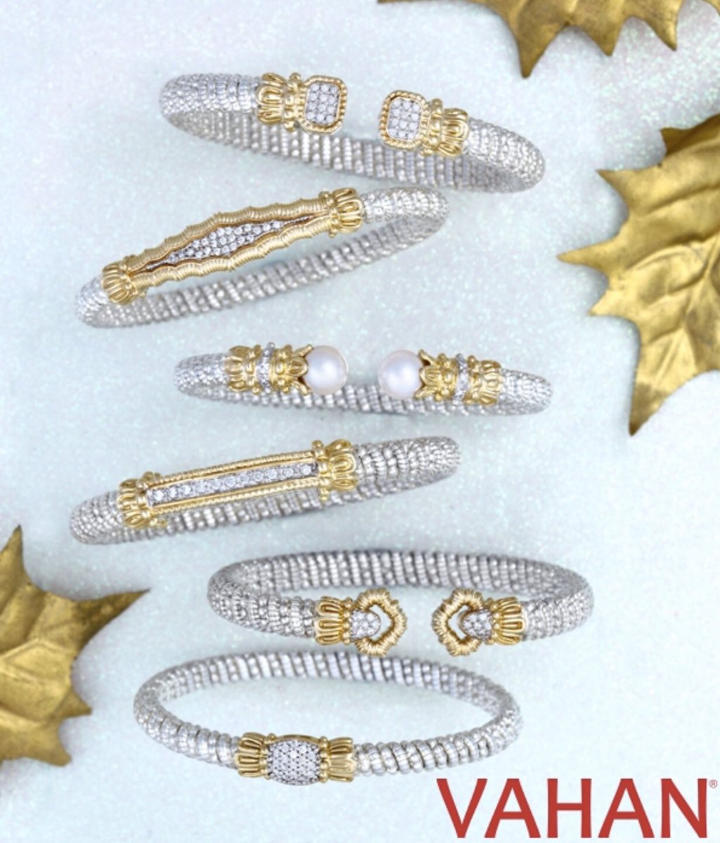 vaughans_1949's tweet photo. Stop in to see our NEWEST selection of fashion bracelets by @VahanJewelry! #VAHANstyle #VAHANjewelry #Diamonds #statementbracelets #AlwandVahan #vahan #diamondbracelets https://t.co/vOg9gq85Ob