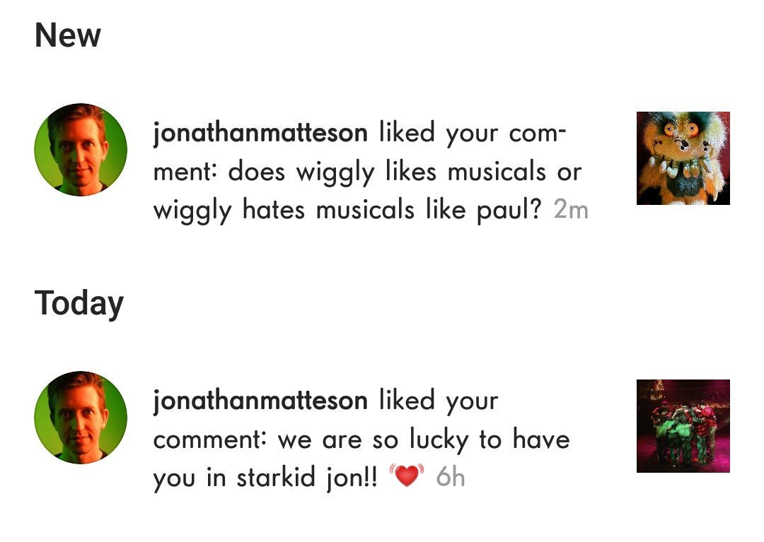 king of liking the comments on his posts