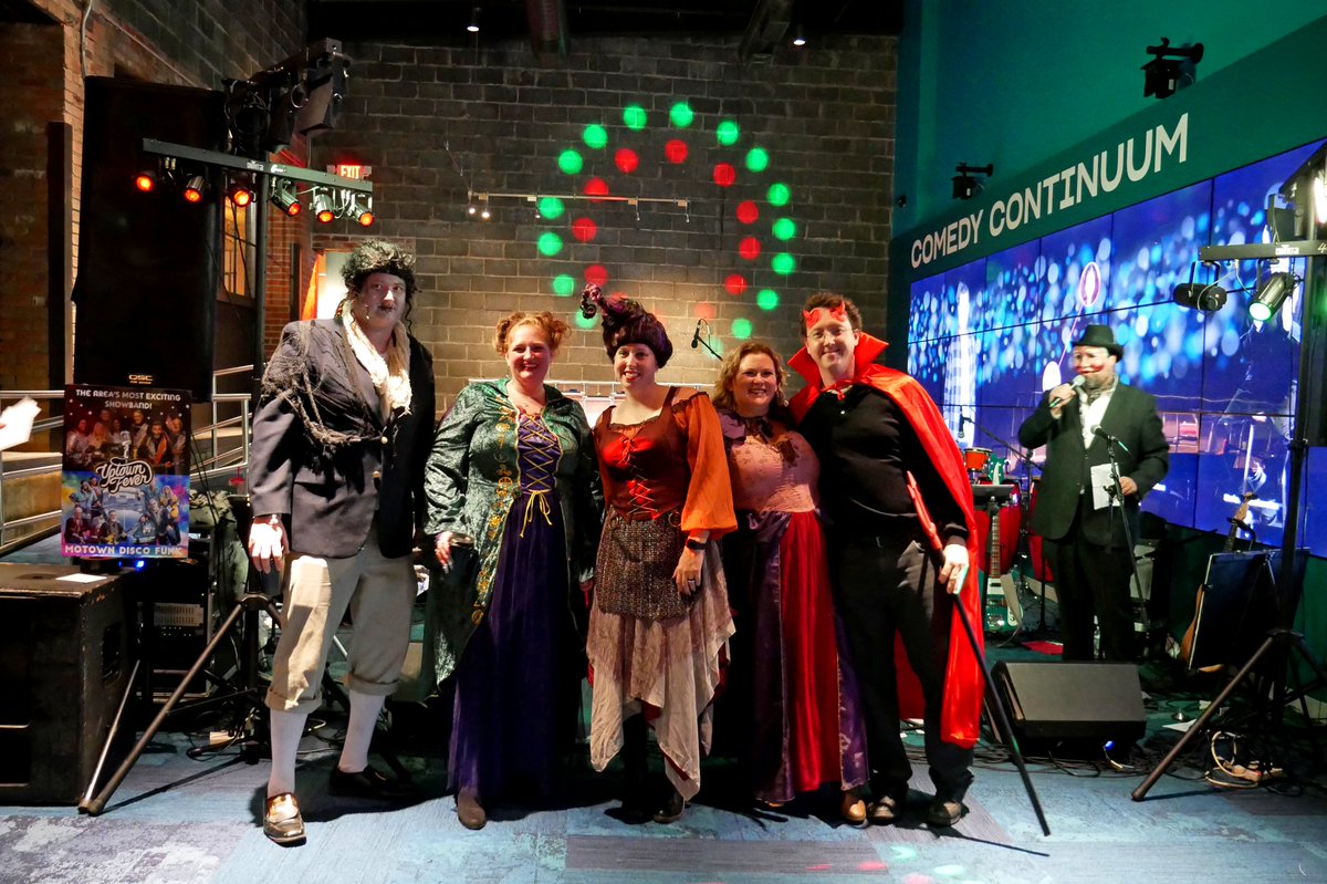 NtlComedyCenter's tweet photo. Thank you to everyone who attended the #NationalComedyCenter Spooktacular Party! We'll see you next month for Stand-Up LIVE with @rosebudbaker (Friday, November 29)! #JamestownNY #OnlyInJamestown https://t.co/aDPYR5MIRa