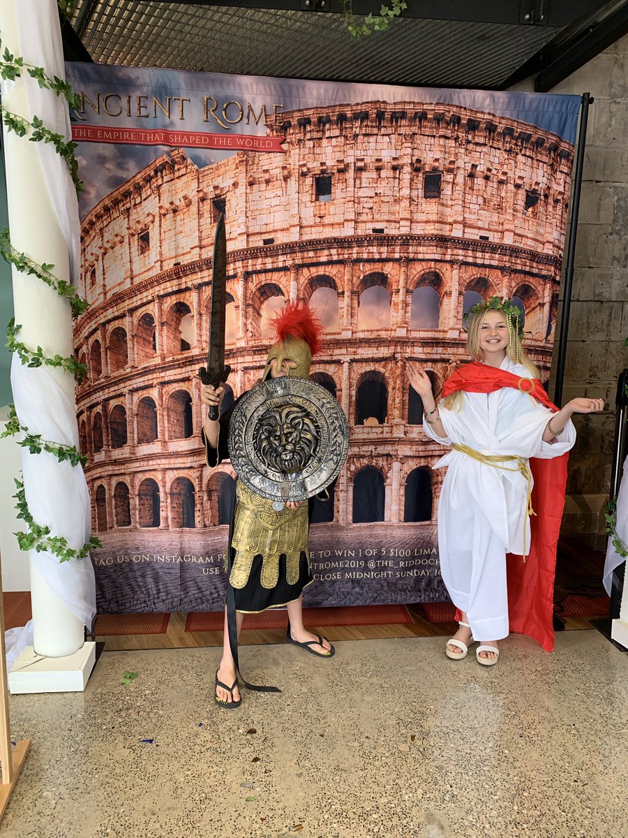We’ve learnt a lot about Ancient Rome- the empire that shaped the world exhibition. #ancientrome2019 #the_riddoch #lima_and_co