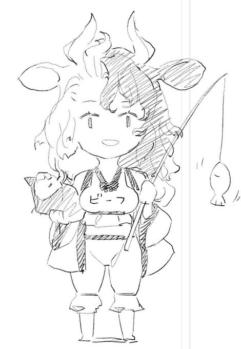鬼形獣の牛のひと #牛崎潤美 