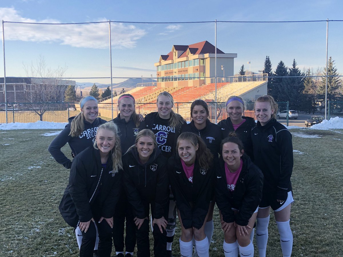 SaintsSoccer's tweet photo. Guess what day it is? Senior day!!! 1:00 pm on November 2nd come cheer us on! 💛💜 Lets Go Saints!💛💜 https://t.co/mVnpngQEVv