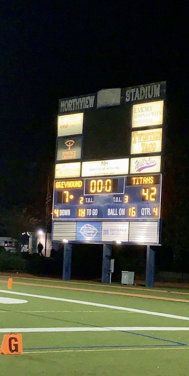 TITAN WIN 42-7 
#slattt 🤧